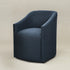 Rafa Performance Dining Chair with Casters – Rolling Armchair for Dining Room | Dining Chairs with Casters | Kinwell Furniture | Performance Fabric Upholstery